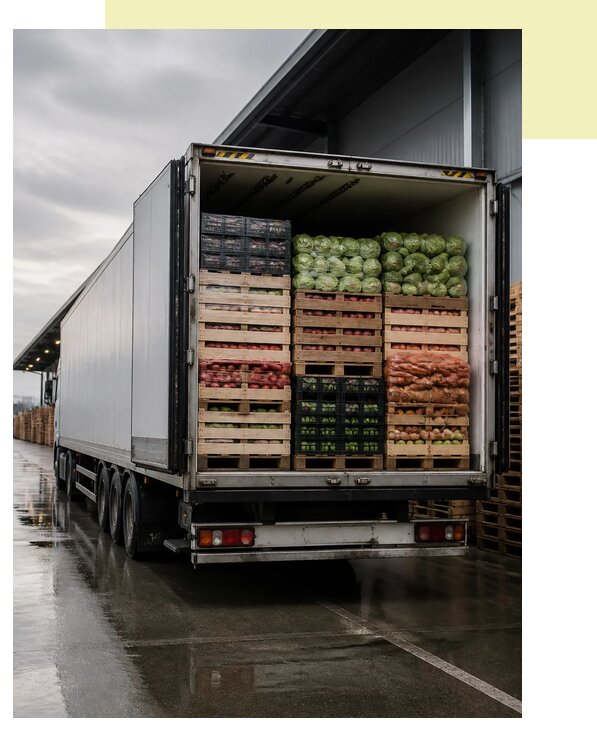 Перевозка плодоовощной продукции в Комсомольск-на-Амур по цене от 5102 р. | Агросервис-Кмс